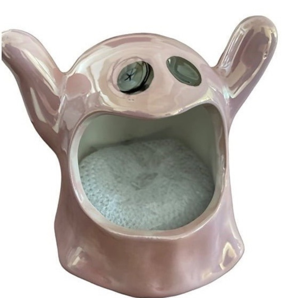 Pink Ghost Sponge Holder Halloween Your Kitchen's New ‎ With Tags!